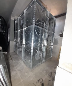 120 Tonluk Modüler Galvaniz Su Depoları