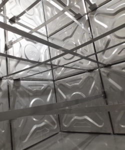 15 Tonluk Modüler Galvaniz Su Deposu