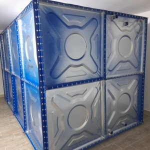 17.5 Tonluk Modüler Termoplastik Kaplı Su Depoları