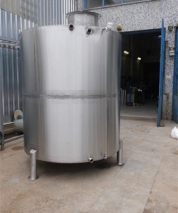5000 Litre Dikey Silindirik Su Deposu