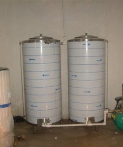 650 Litre Silindirik Su Deposu