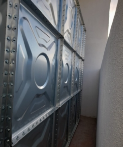 40 Tonluk Modüler Galvaniz Su Deposu