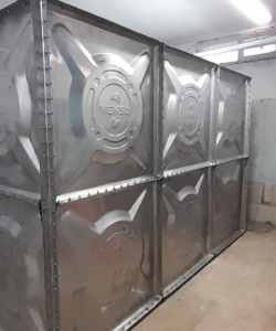 Paslanmaz Çelik Modüler Su Deposu
