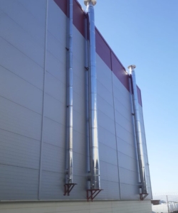 Paslanmaz Doğalgaz Bacaları