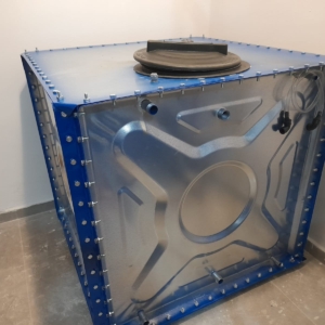 Termoplastik Kaplamalı Modüler Su Deposu