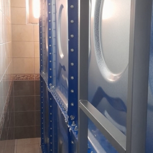 Modüler Termoplastik Kaplamalı Su Deposu